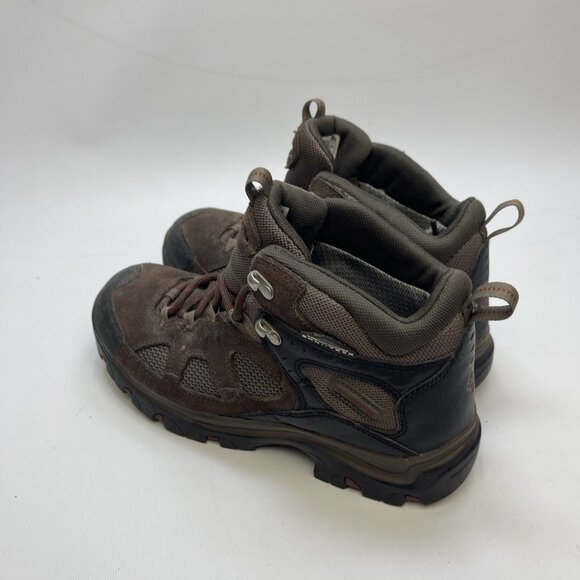 Columbia Omni-Tech Packus Ridge Mid Hiking Boot Leather Waterproof Brown Men 8.5 - Picture 3 of 16